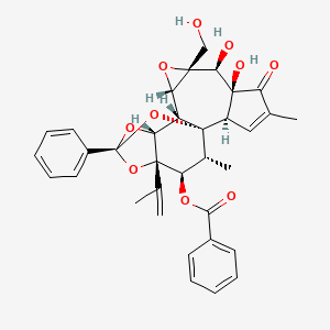 molecular formula C34H34O10 B1200609 Genkwadaphnin CAS No. 55073-32-0