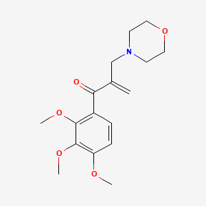 2-Morpholinomethyl-2',3',4'-trimethoxyacrylophenone