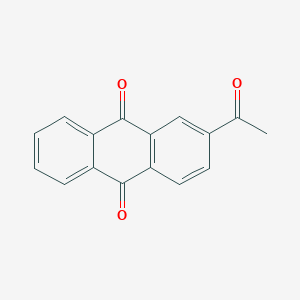 molecular formula C16H10O3 B12006264 2-Acetylanthracene-9,10-dione CAS No. 10273-60-6