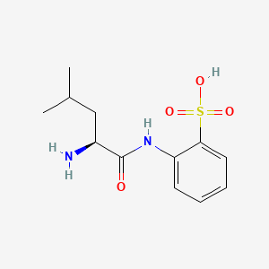 N-(Leucyl)-o-aminobenzenesulfonate