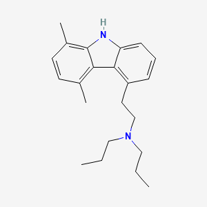 5,8-Dimethyl-4-(2-di-n-propylaminoethyl)carbazol