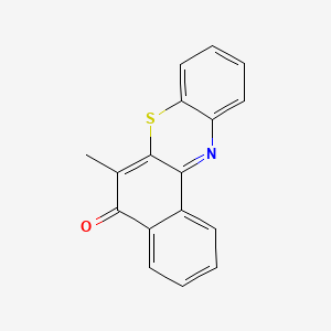 6-Methyl-5H-benzo(a)phenothiazin-5-one