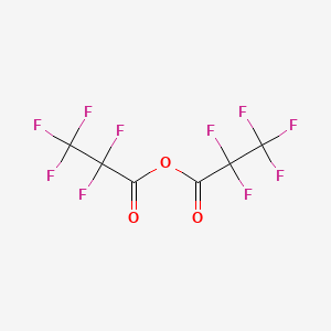 molecular formula C6F10O3 B1200656 Pentafluoropropionic anhydride CAS No. 356-42-3