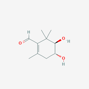 molecular formula C10H16O3 B1200660 Crocusatin K 
