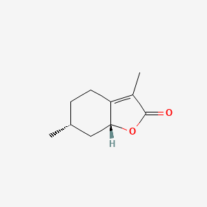 molecular formula C10H14O2 B1200661 Mintlactone CAS No. 16434-36-9