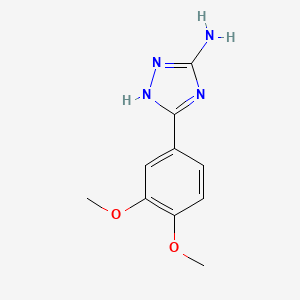 5-(3,4-dimethoxyphenyl)-1H-1,2,4-triazol-3-amine