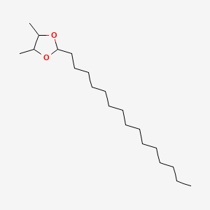 4,5-Dimethyl-2-pentadecyl-1,3-dioxolane