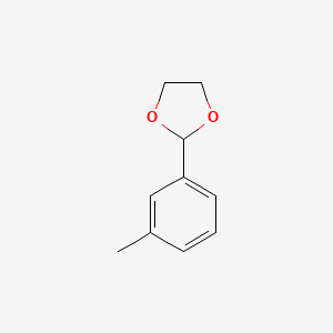 molecular formula C10H12O2 B12006861 2-(3-Methylphenyl)-1,3-dioxolane 