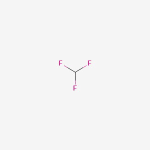 molecular formula CHF3 B1200692 Trifluoromethane CAS No. 75-46-7