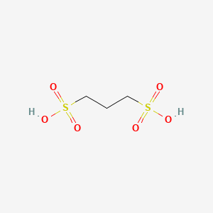 molecular formula C3H8O6S2 B1200699 Eprodisate CAS No. 21668-77-9