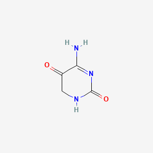 molecular formula C4H5N3O2 B1200706 4-Amino-1,6-dihydropyrimidine-2,5-dione 