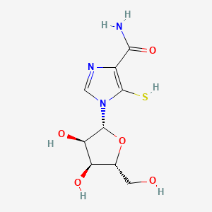 5-Mercapto-1-beta-D-ribofuranosyl-1H-imidazole-4-carboxamide