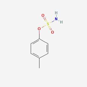 molecular formula C7H9NO3S B12007238 4-Methylphenyl sulfamate CAS No. 25998-90-7