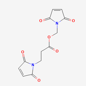 Maleimidomethyl-3-maleimido propionate