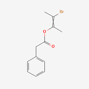 3-Bromobut-2-en-2-yl 2-phenylacetate