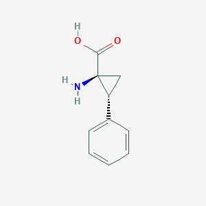(1s,2r)-1-Amino-2-phenylcyclopropanecarboxylic acid