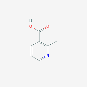 molecular formula C7H7NO2 B120074 2-Methylnicotinic acid CAS No. 3222-56-8