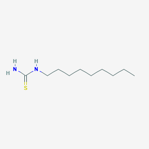 molecular formula C10H22N2S B12007430 N-Nonylthiourea CAS No. 58349-09-0