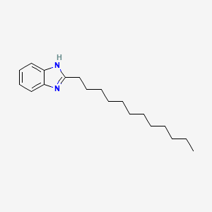 molecular formula C19H30N2 B12007510 2-dodecyl-1H-benzimidazole CAS No. 13060-28-1