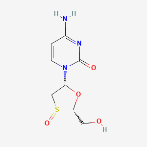 molecular formula C8H11N3O4S B1200757 Lamivudine sulfoxide 