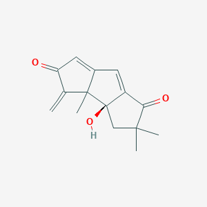 molecular formula C15H16O3 B1200766 Incarnal 