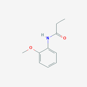 molecular formula C10H13NO2 B12007740 n-(2-Methoxyphenyl)propanamide CAS No. 7157-34-8