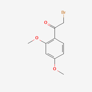 molecular formula C10H11BrO3 B1200782 2-Bromo-1-(2,4-dimethoxyphenyl)ethanone CAS No. 60965-26-6