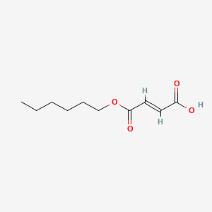 molecular formula C10H16O4 B12008016 (2E)-4-(Hexyloxy)-4-oxo-2-butenoic acid 