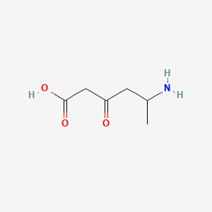 5-Amino-3-oxohexanoic acid