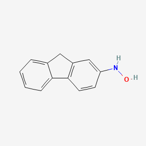 molecular formula C13H11NO B1200808 N-Hydroxy-2-aminofluorene CAS No. 53-94-1