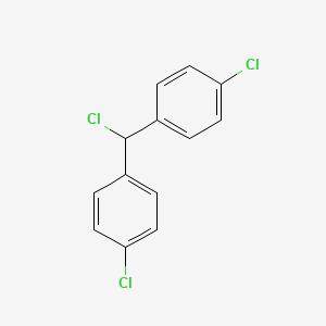 molecular formula C13H9Cl3 B1200816 1-Chloro-4-[chloro(4-chlorophenyl)methyl]benzene CAS No. 782-08-1