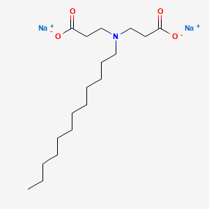 molecular formula C18H35NNaO4 B1200819 Disodium lauriminodipropionate CAS No. 3655-00-3