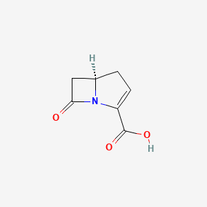 molecular formula C7H7NO3 B1200826 Carbapenem-3-carboxylic acid CAS No. 78854-41-8