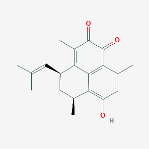 molecular formula C20H22O3 B1200848 elisabatin A 