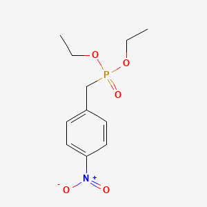 molecular formula C11H16NO5P B1200858 Diethyl 4-nitrobenzylphosphonate CAS No. 2609-49-6