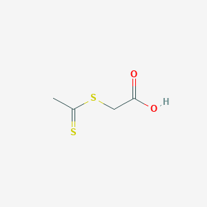 molecular formula C4H6O2S2 B1200866 Thioacetylthioglycolic acid CAS No. 17930-82-4