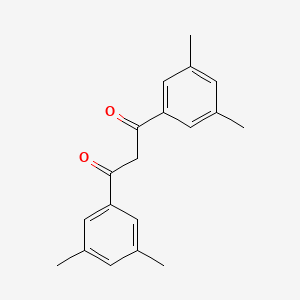 molecular formula C19H20O2 B12008683 1,3-Bis(3,5-dimethylphenyl)propane-1,3-dione 