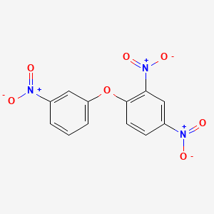 molecular formula C12H7N3O7 B1200878 2,4-Dinitro-3'-nitrodiphenyl ether CAS No. 2548-97-2