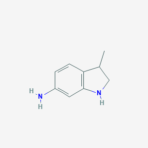 molecular formula C9H12N2 B120088 3-Methylindolin-6-amine CAS No. 151981-13-4