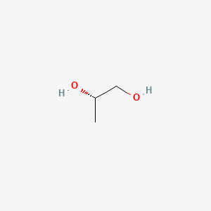 molecular formula C3H8O2 B1200883 (S)-propane-1,2-diol CAS No. 4254-15-3