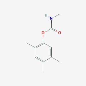 molecular formula C11H15NO2 B12008929 2,4,5-Trimethylphenyl methylcarbamate CAS No. 671-03-4