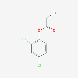 molecular formula C8H5Cl3O2 B12009122 2,4-Dichlorophenyl chloroacetate CAS No. 15080-90-7