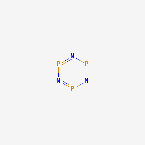 molecular formula N3P3 B1200923 Cyclotriphosphazene CAS No. 291-37-2