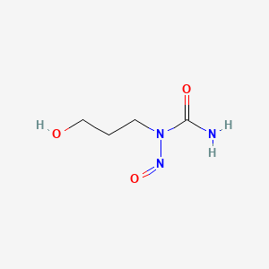 B1200924 1-(3-Hydroxypropyl)-1-nitrosourea CAS No. 71752-70-0