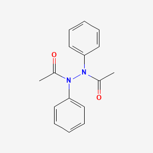 molecular formula C16H16N2O2 B12009250 2-Phenyl-N'-(phenylacetyl)acetohydrazide CAS No. 793-25-9