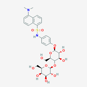 molecular formula C30H38N2O13S B1200929 Dns-papl CAS No. 94367-65-4