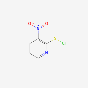 molecular formula C5H3ClN2O2S B1200939 3-Nitro-2-pyridinesulfenyl chloride CAS No. 68206-45-1