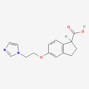 molecular formula C15H16N2O3 B1200950 Camonagrel CAS No. 105920-77-2