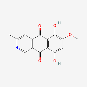 molecular formula C15H11NO5 B1200951 Bostrycoidin CAS No. 4589-33-7