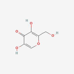 4H-Pyran-4-one, 3,5-dihydroxy-2-(hydroxymethyl)-